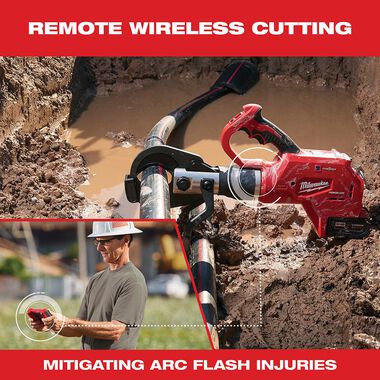 Milwaukee M18 FORCE LOGIC 3 in. Underground Cable Cutter with Wireless Remote, large image number 6