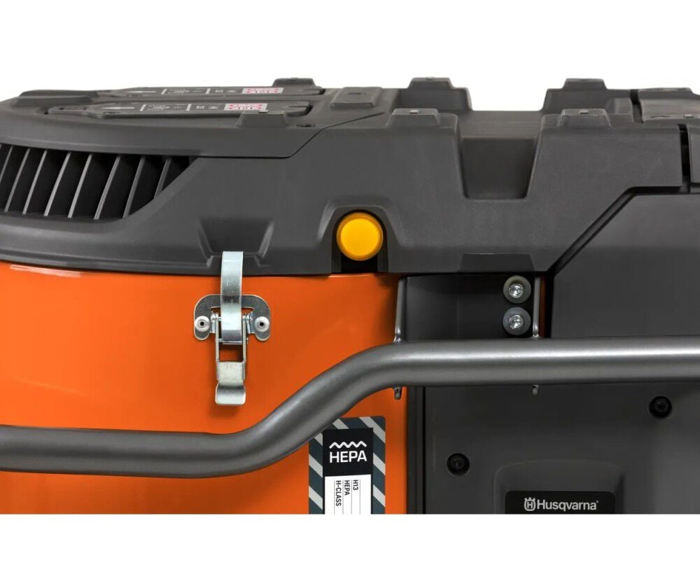 Husqvarna Construction DE 130 H 4HP 120-240V Electric HEPA Dust Extractor Reconditioned, large image number 9