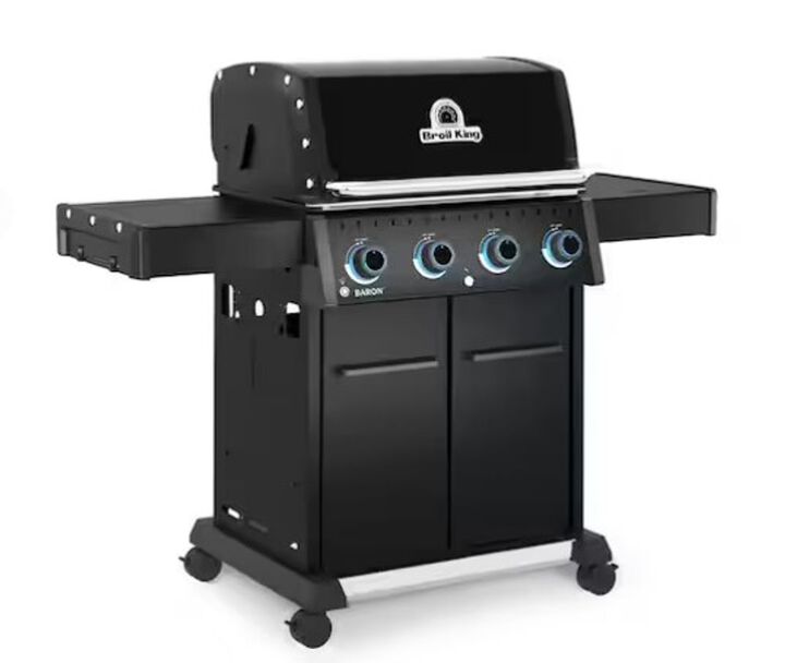 Broil King Baron 420 Pro Shadow 4 Burner Natural Gas Grill Black, large image number 1