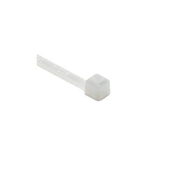 HellermannTyton PA66 Natural 18 Lbs Tensile 4 in Long UL Rated Cable Tie 100qty
