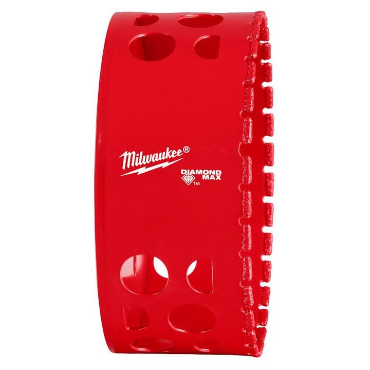 Milwaukee 4 Inch Diamond Max Hole Saw, large image number 0