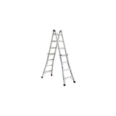 Werner 18 Ft. Reach Height Type IA Aluminum Multi-Position Ladder, large image number 8