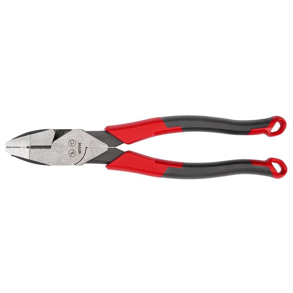 Milwaukee 9inch Linemans Comfort Grip Pliers (USA), large image number 9