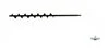 Power Planter 2 Inch x 30 Inch Steel Tree Planting Auger with Standard Tip, small image number 1