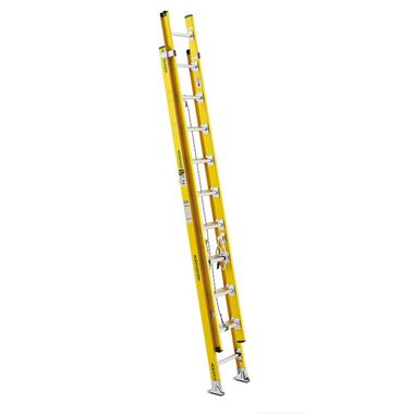 Werner 20-ft Fiberglass 375-lb Type IAA Extension Ladder, large image number 0