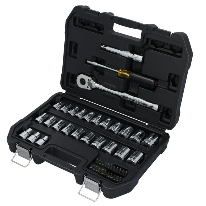 DEWALT TOUGHSERIES 49 Piece 1/2 Inch Drive Mechanics Tool Set, large image number 3