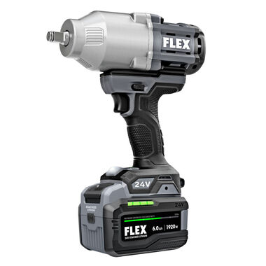 FLEX 24V 1/2in High Torque Impact Wrench Stacked-Lithium Kit, large image number 1