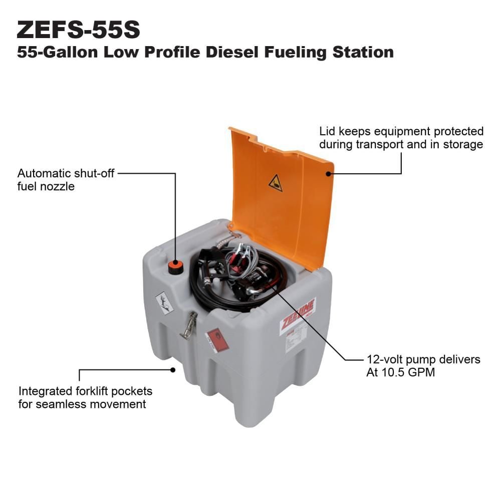 Milton 55-Gallon Portable Diesel Fueling Station, large image number 5