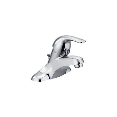Moen Adler Bathroom Lavatory Faucet Chrome 1 Handle Low Arc, large image number 0