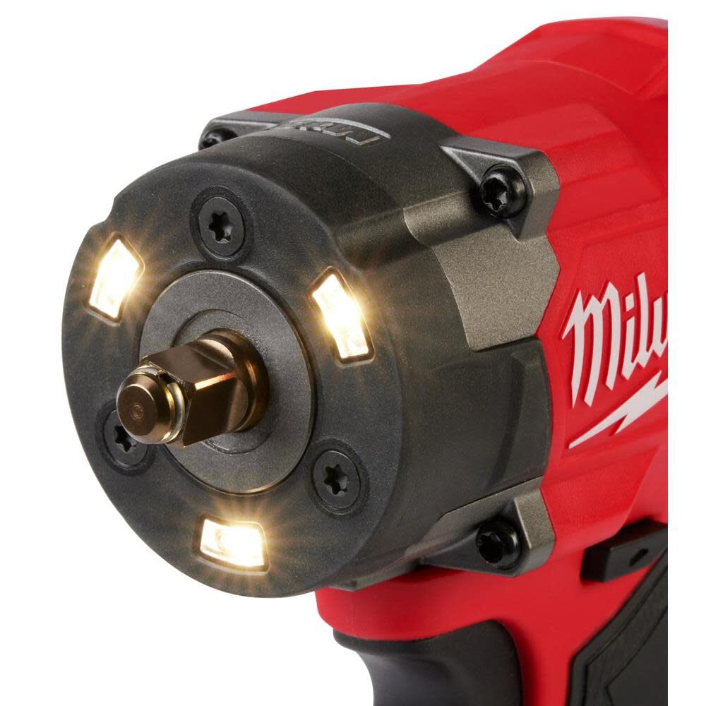 Milwaukee M18 FUEL 3/8 in Controlled Torque Compact Impact Wrench (Bare Tool) with TORQUE-SENSE, large image number 4