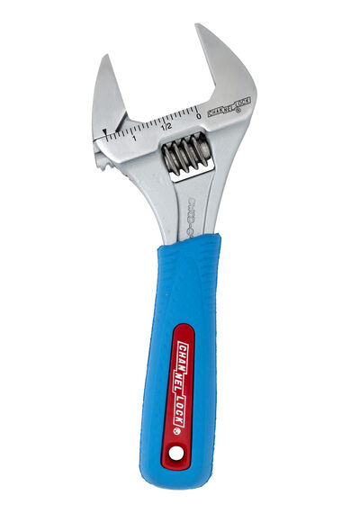 6 In Wide Azz CODE BLUE Adjustable Wrench 6WCB from ...