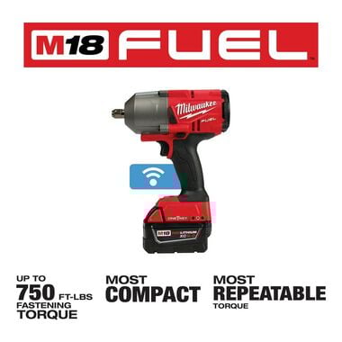 Milwaukee M18 FUEL with ONE-KEY High Torque Impact Wrench 1/2inch Pin Detent Kit, large image number 2
