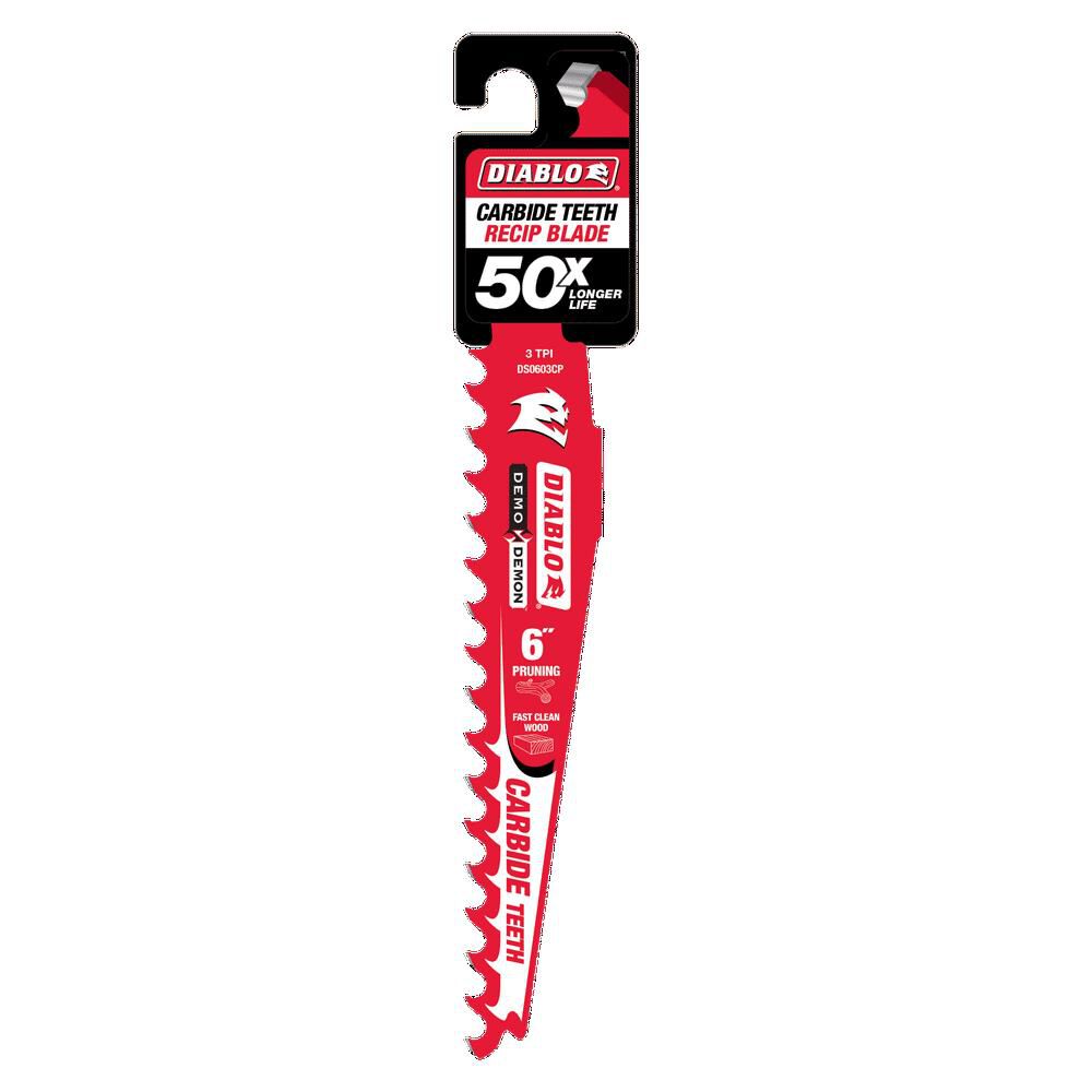 Diablo Tools 6in Carbide-Tip Pruning and Clean Wood Blade, large image number 4