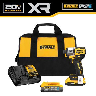 DEWALT 20V MAX XR 1/4in Impact Driver Kit, large image number 8