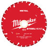 Milwaukee Steelhead 5 Inch Segmented Rim Diamond Cut-Off Blade for Metal, small image number 4