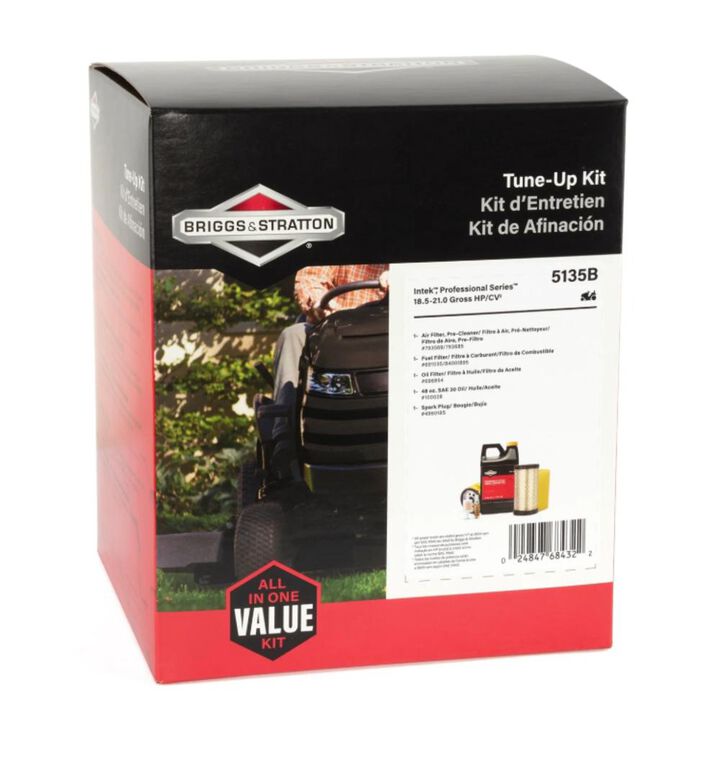 Briggs and Stratton SAE 30 Oil Engine Tune-Up Kit for Intek and Professional Series Engines, large image number 1