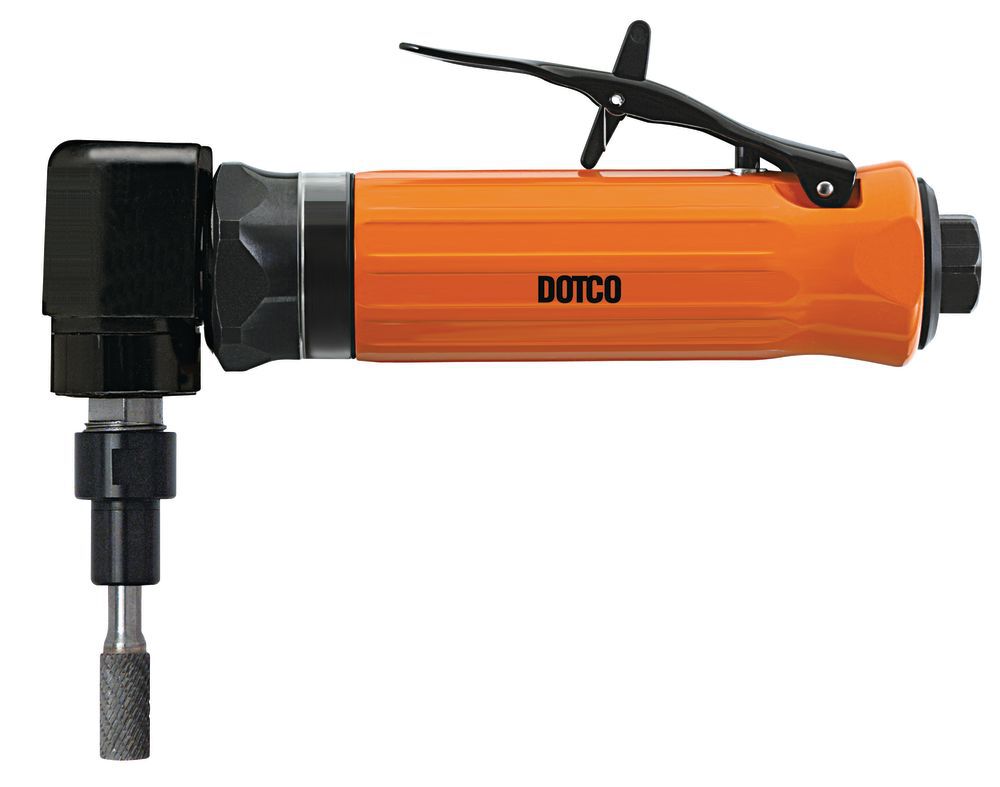 Cleco Dotco Right Angle Die Grinder 1/4' Collet Front Exhaust, large image number 3