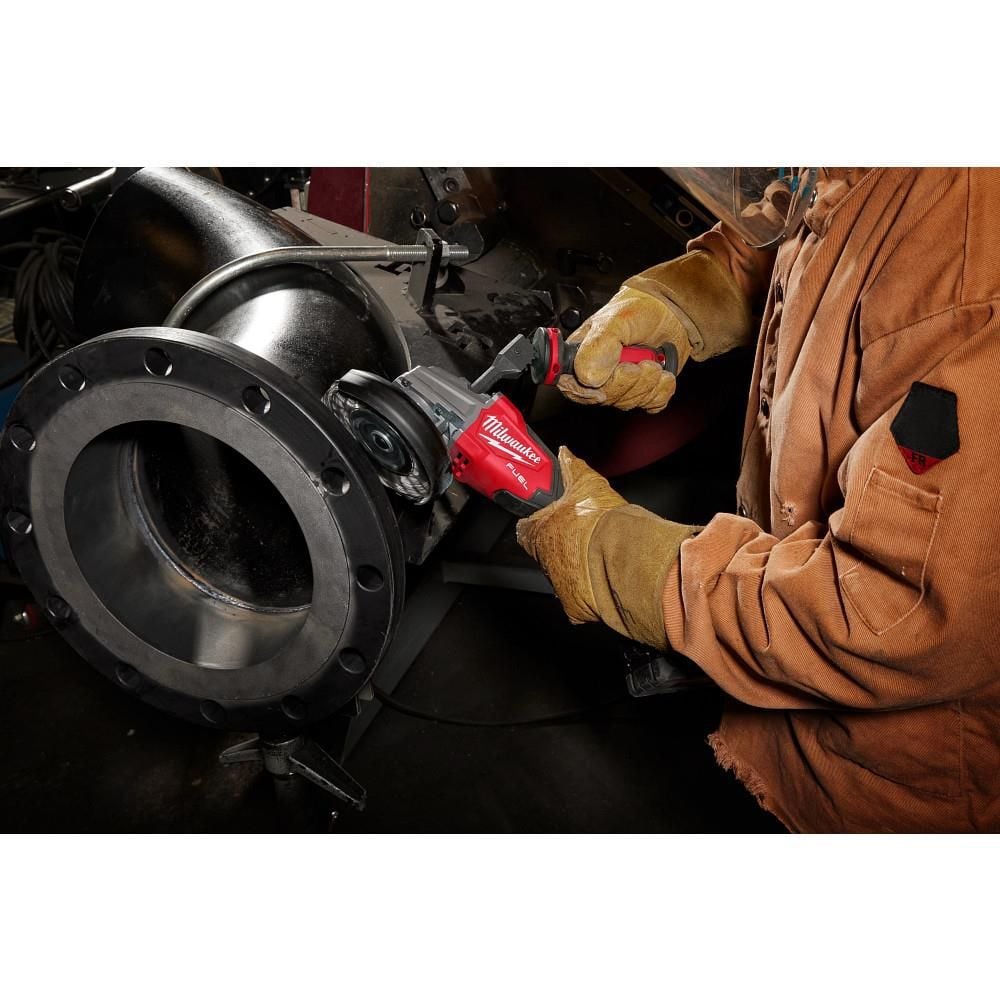 Milwaukee M18 FUEL 4-1/2 in / 5 in Dual-Trigger Braking Grinder (Bare Tool), large image number 12