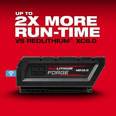 Milwaukee MX FUEL REDLITHIUM FORGE HD12.0 Battery/Super Charger Expansion Kit, large image number 5