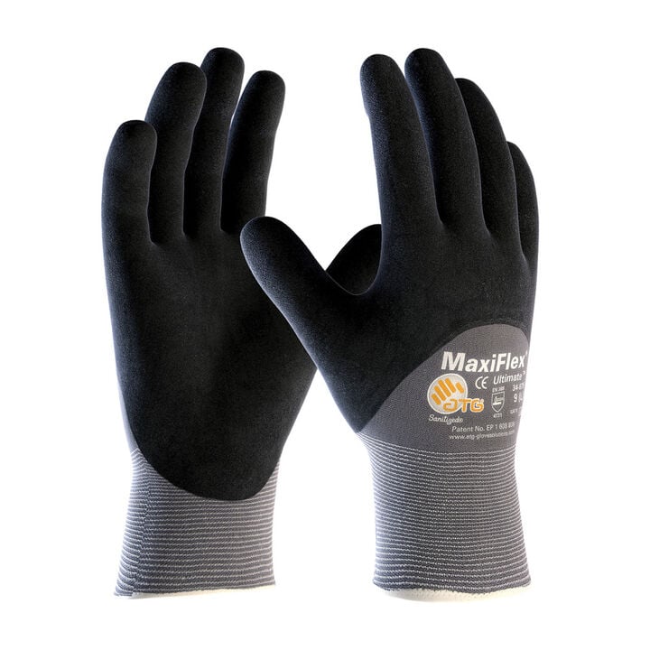 Protective Industrial Products Gray Maxiflex Gloves, large image number 1
