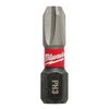 Milwaukee SHOCKWAVE 2-Piece Impact Phillips #3 Insert Bits, small
