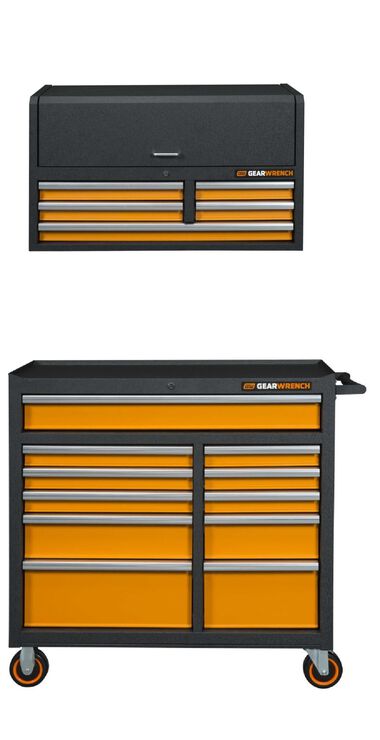 GEARWRENCH GSX Series Tool Chest 41in and Rolling Tool Cabinet 41in
