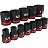Milwaukee 1/2in Drive SAE Standard 6 Point Impact Socket 12pc, small image number 3