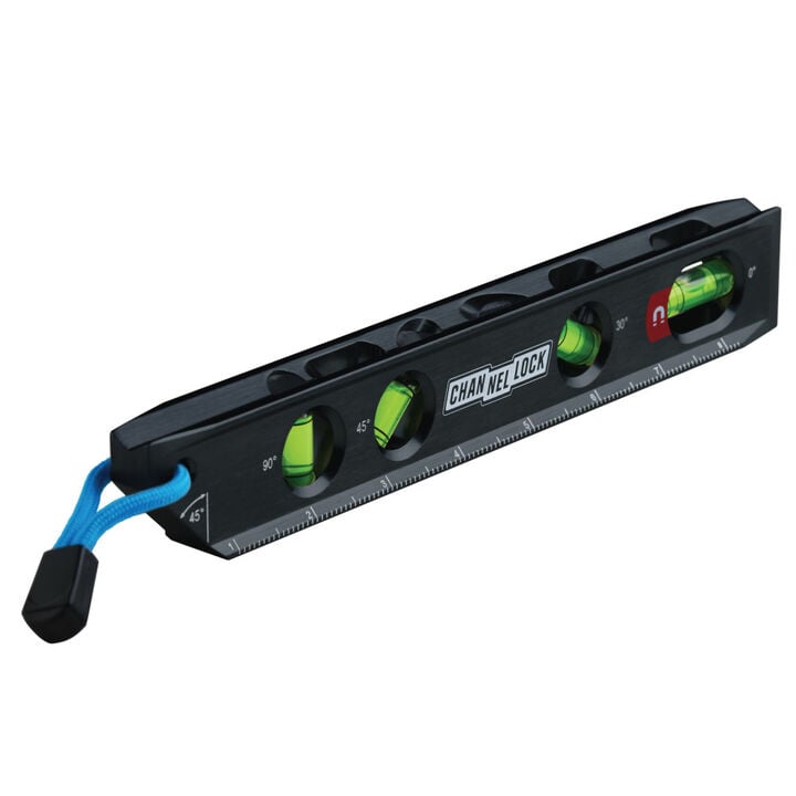 Channellock 9 Inch Magnetic Aluminum Billet Torpedo Level