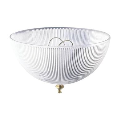 Westinghouse Dome Shape Clear Acrylic Lamp Clip On Shade 1 Pack
