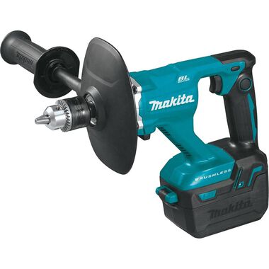 Makita 18V LXT Lithium-Ion Brushless Cordless 1/2in Mixer Kit (5.0Ah), large image number 5