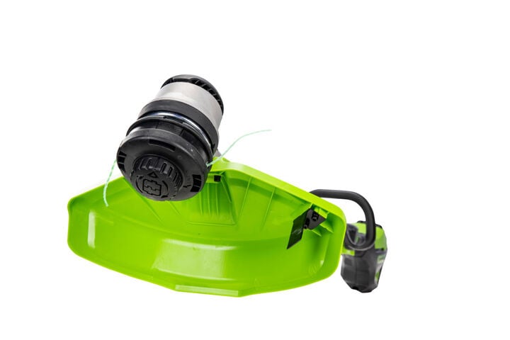 Greenworks 16in 80V String Trimmer with 2Ah Battery & Rapid Charger Kit, large image number 3