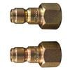Milton (S-1808) 3/8in FNPT P Style Plug, small image number 1