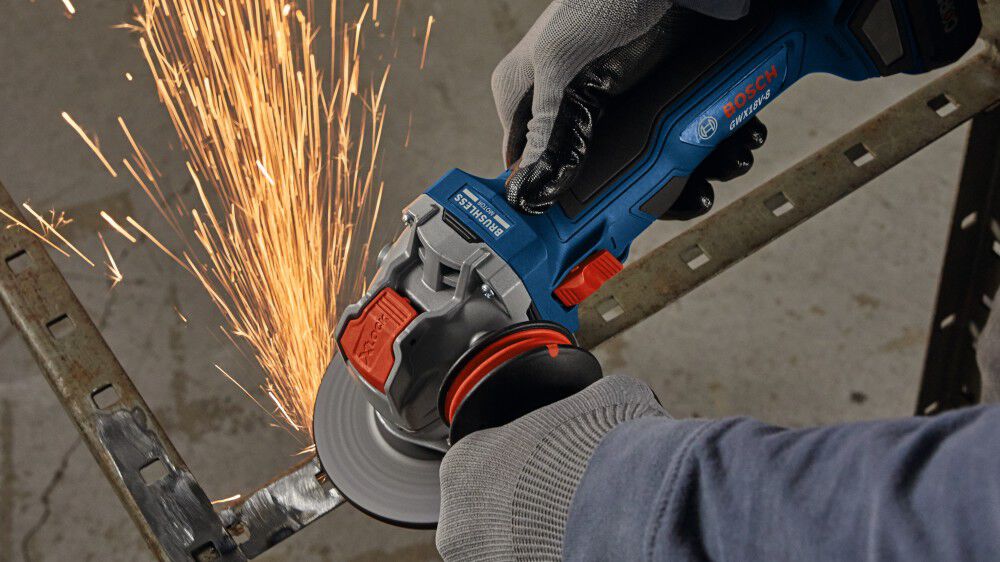 Bosch 18V X LOCK 4 1/2in Angle Grinder (Bare Tool), large image number 8