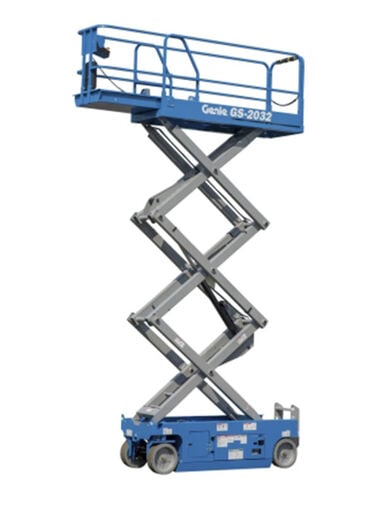 Genie 26 Feet Electric Slab Scissor Lift with E-Drive 500 Lbs, large image number 0