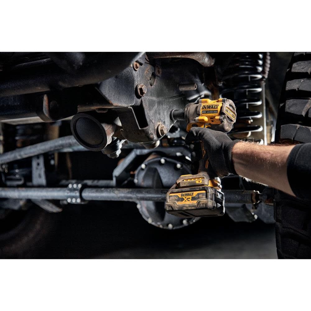 DEWALT ATOMIC 20V MAX 1/2" Cordless Impact Wrench with Hog Ring (Bare Tool) and Protective Boot, large image number 8