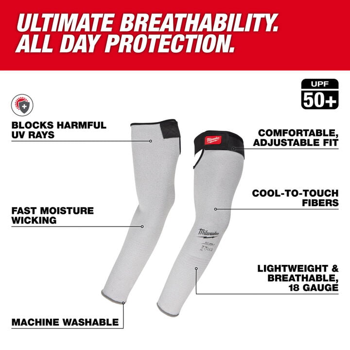 Milwaukee Cut Level 4 Protective Sleeves - 16 Inch, large image number 3