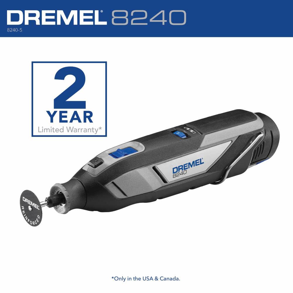 Introducing the Dremel 8240, Cordless 12-Volt Rotary Tool