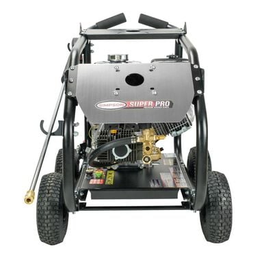 Simpson Super Pro Roll Cage Cold Water Professional Gas Pressure Washer 4000 PSI, large image number 3