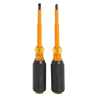 Klein Tools 2pc 4In Insulated Screwdriver Set, large image number 7