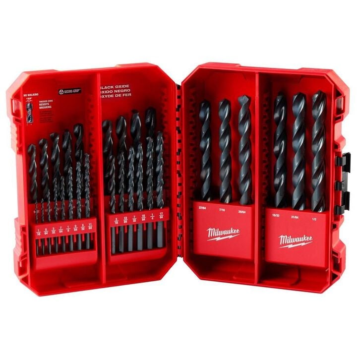 Milwaukee THUNDERBOLT Black Oxide Drill Bit Set  29PC