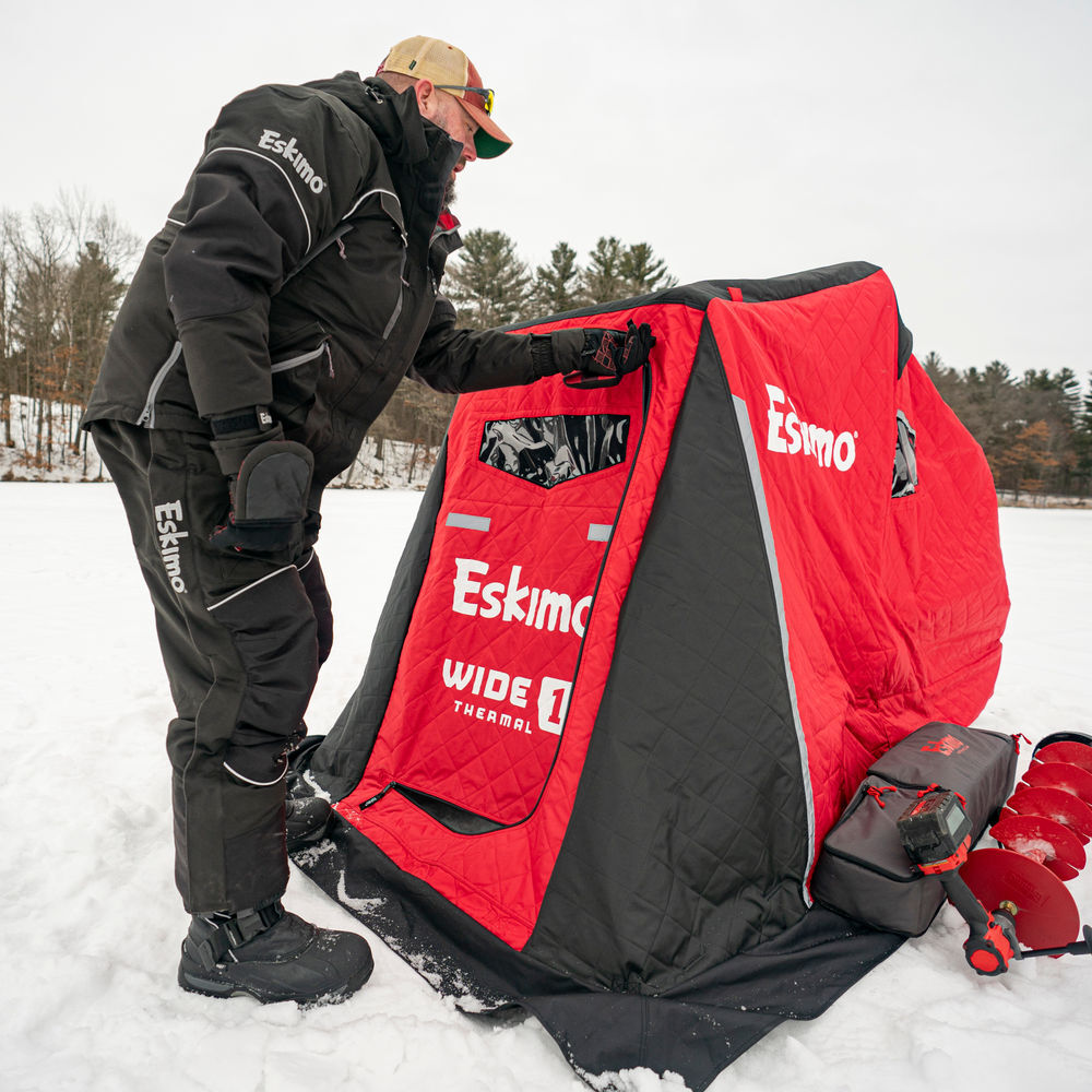 Eskimo Wide 1 Thermal Ice Fishing House Portable, large image number 6