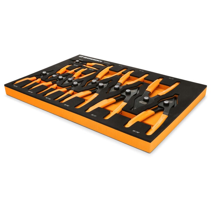 GEARWRENCH Push Button Convertible Snap Ring Pliers Set, large image number 3