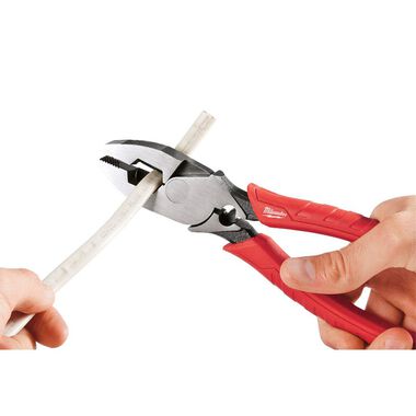 Milwaukee 9 in. High Leverage Lineman's Pliers with Crimper, large image number 8