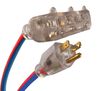 Voltec 100 Ft. 14/3 Triple Tap All Weather Extension Cord, small image number 1
