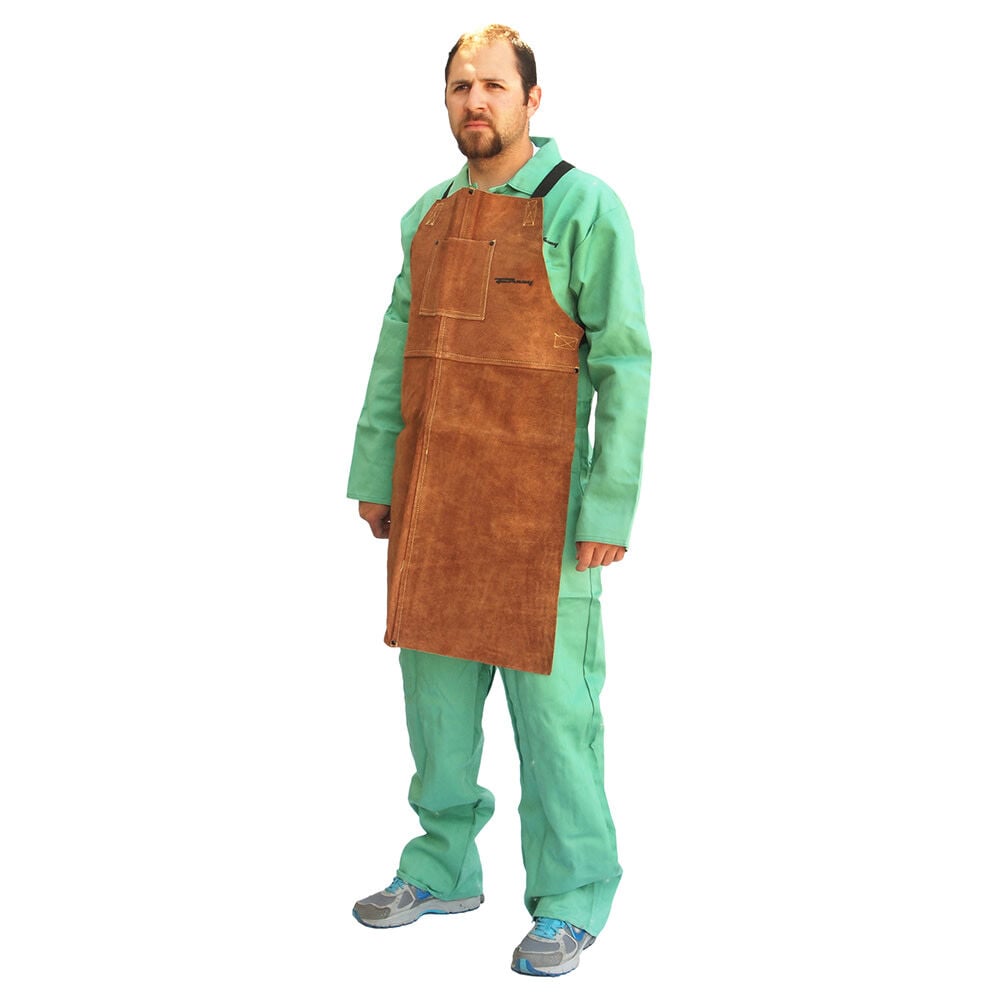Forney Industries Weld-Rite Welding Apron, Bib-Style – 57203
