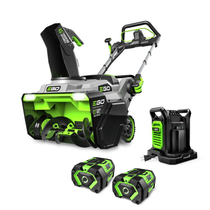 EGO POWER+ 21 Inch Auger-Propelled Snow Blower Kit with Two 7.5Ah Batteries, Reconditioned