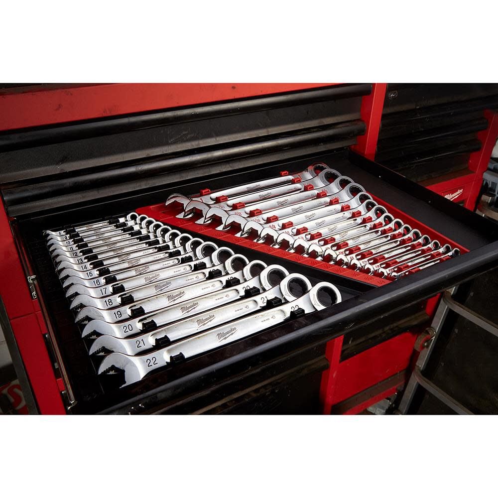 Milwaukee 15pc Ratcheting Combination Wrench Set Sae 48 22 9416 Simolary simolary.com 14