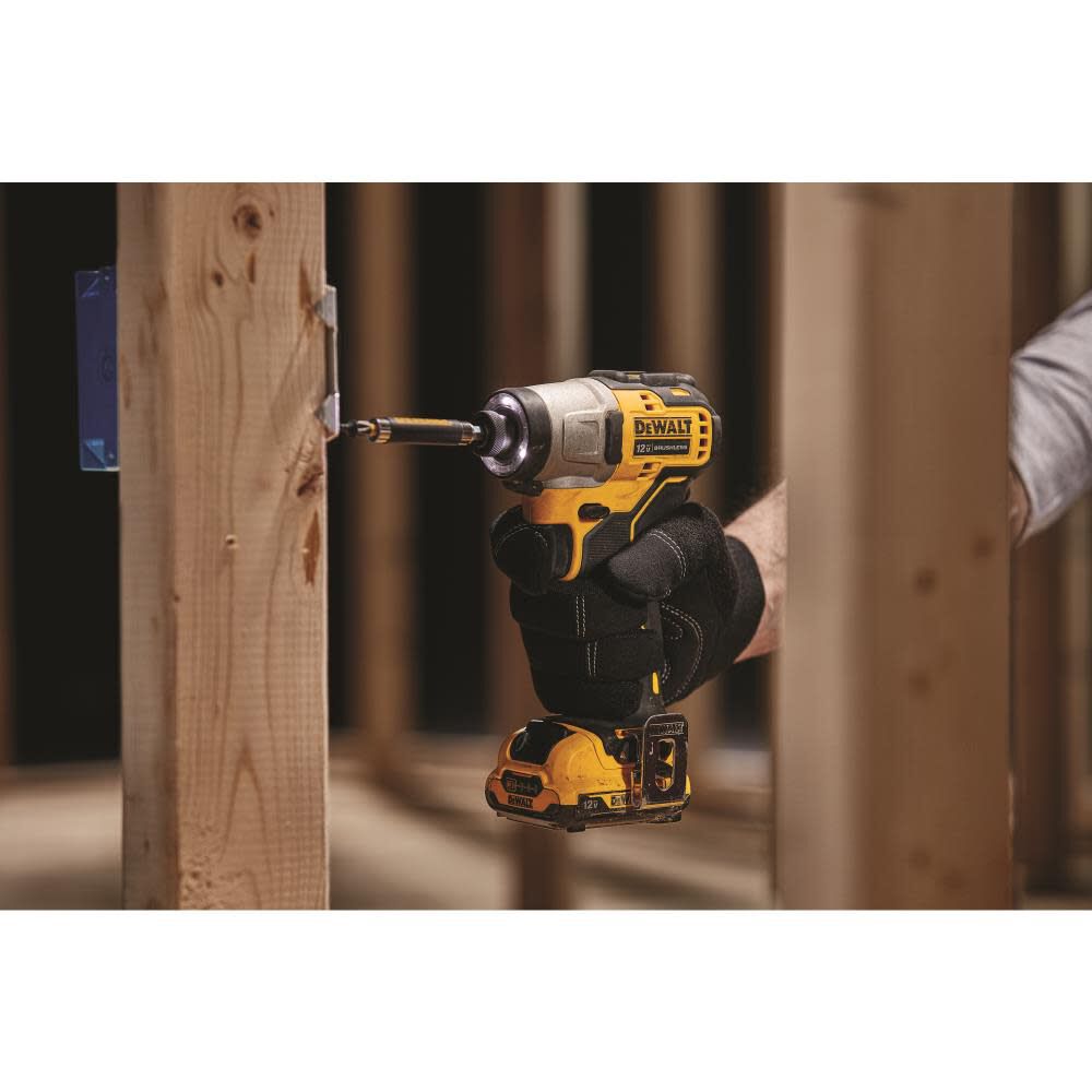DEWALT XTREME 12V MAX Brushless 1/4 in. Cordless Impact Driver (Bare Tool), large image number 3