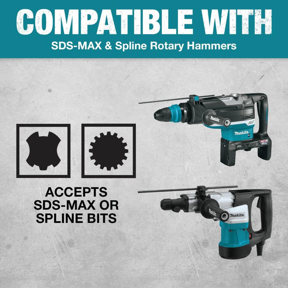 Makita spline rotary hammer drill bits best sale