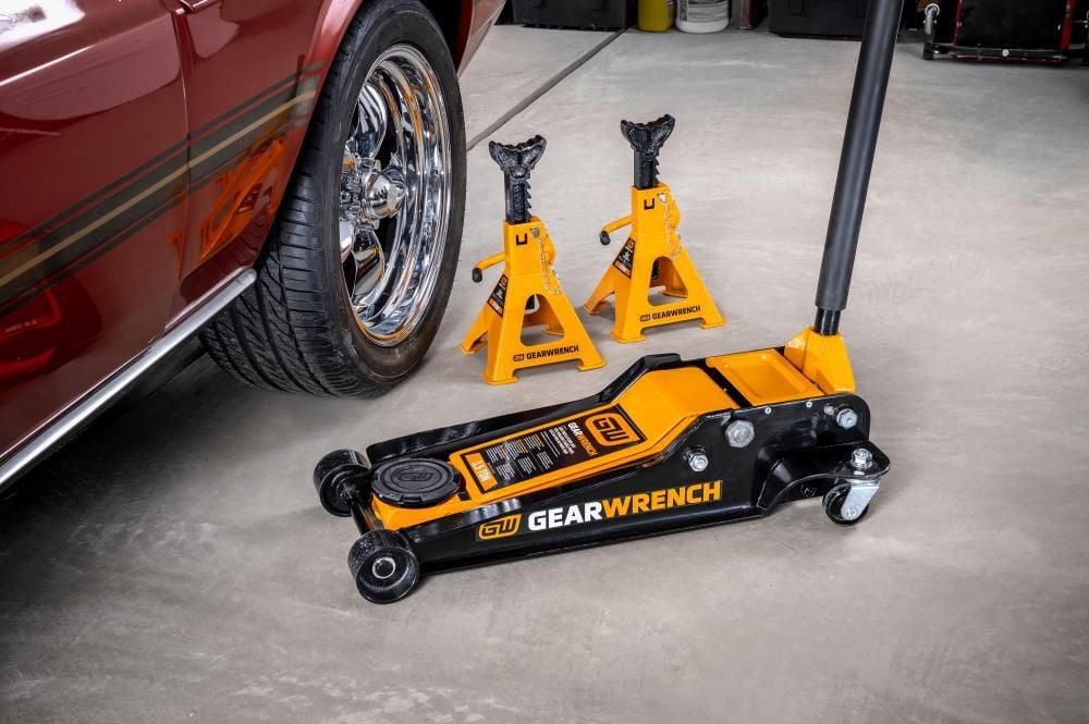 GEARWRENCH 3 Ton Ratcheting Jack Stand 2ct, large image number 3